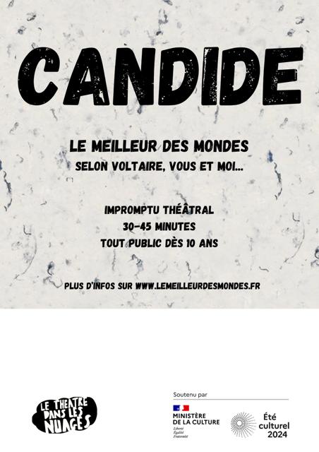 Candide le 13 aout 19h30